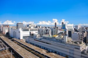 墨田区の街並み