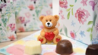 ハートを持つクマ